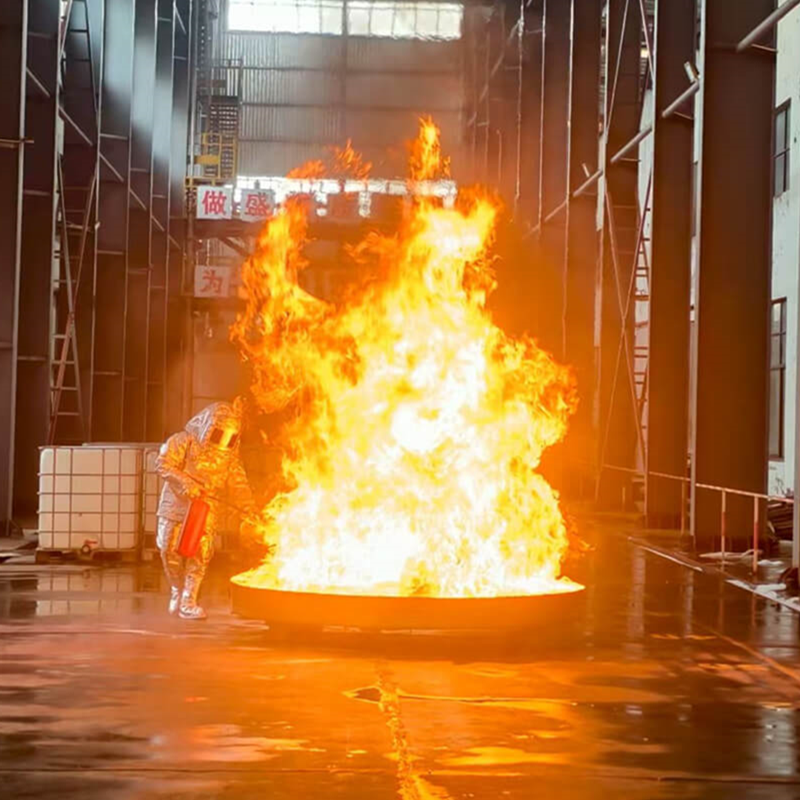 Plent & SXFirePro Комплетни теренски испитувања на нов производ за пена за противпожарна заштита